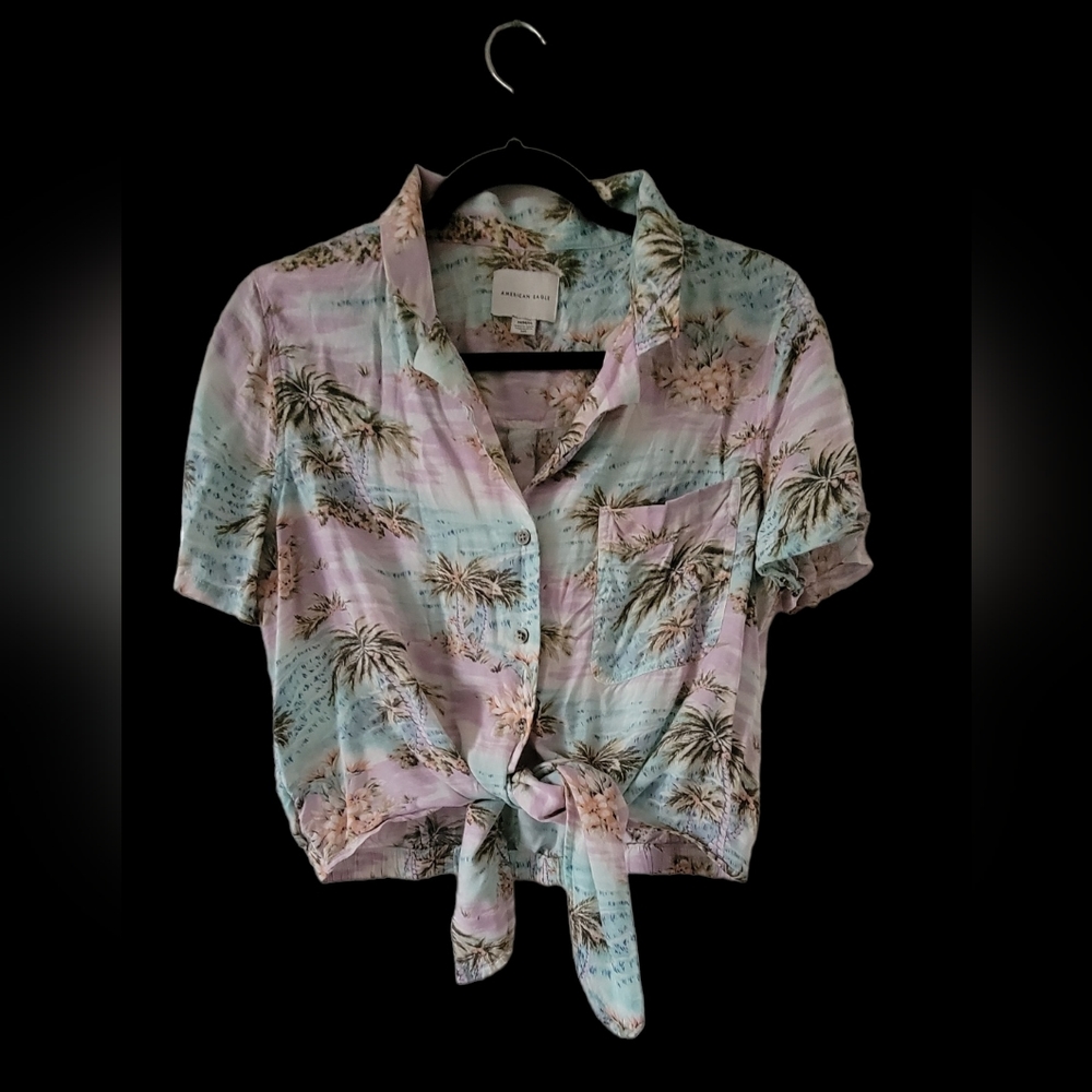 American Eagle shirt, Hawaiian style